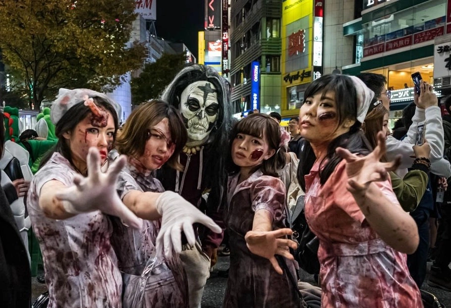 Nỗi sợ thảm kịch giẫm đạp tại Itaewon lan sang Halloween ở Shibuya
